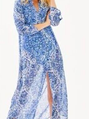 Lilly Pulitzer Natalie Maxi Cover-Up